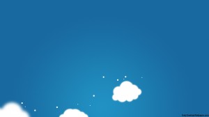 Minimal-Cartoon-Cloud-Wallpaper