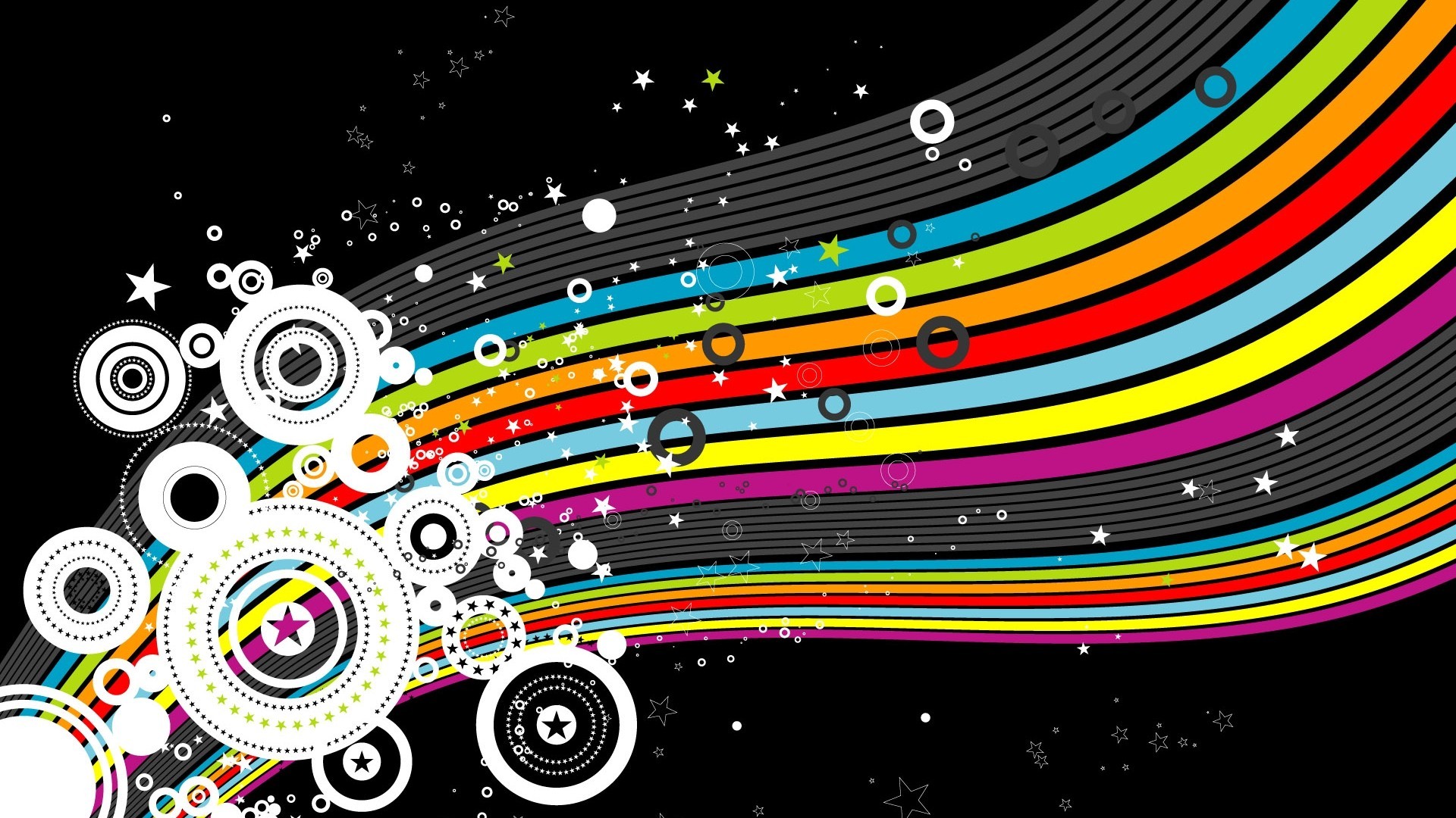 Colourful vector wallpaper