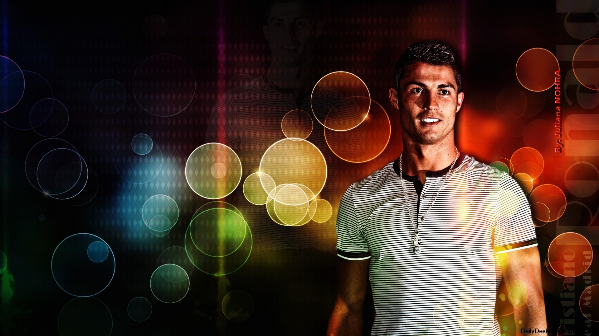 Real Madrid Colourful Wallpaper