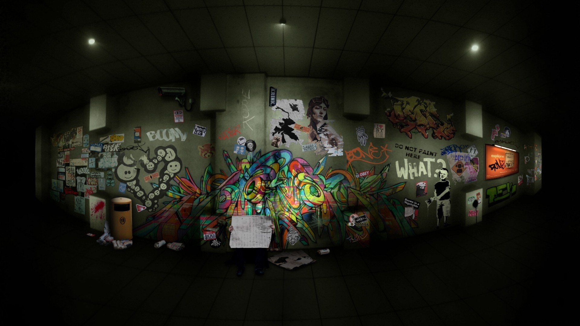 Graffiti wall - HD Wallpapers