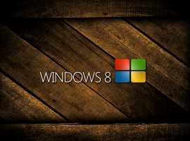 Windows 8 wooden wallpaper