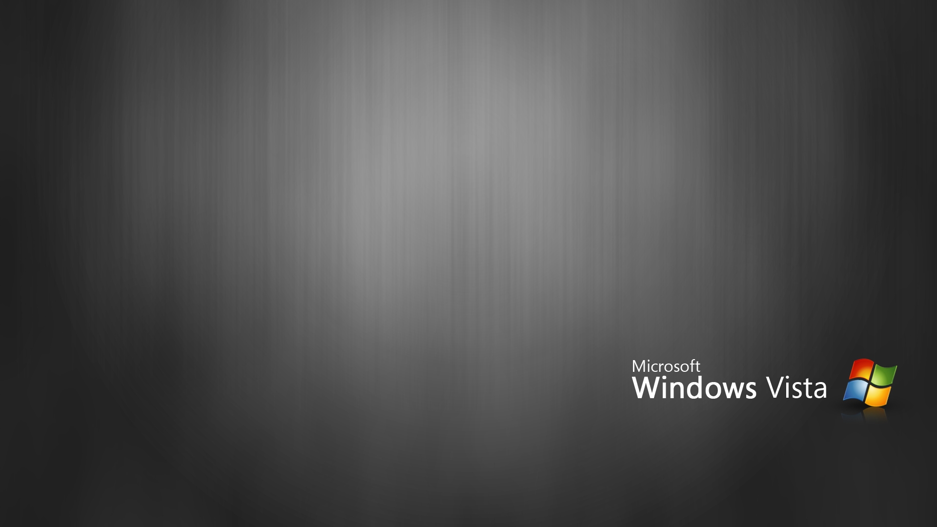 Black Windows Vista Wallpaper