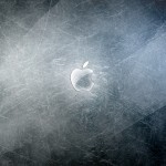 Scratched OS X Wallpaper