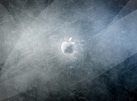 Scratched OS X Wallpaper