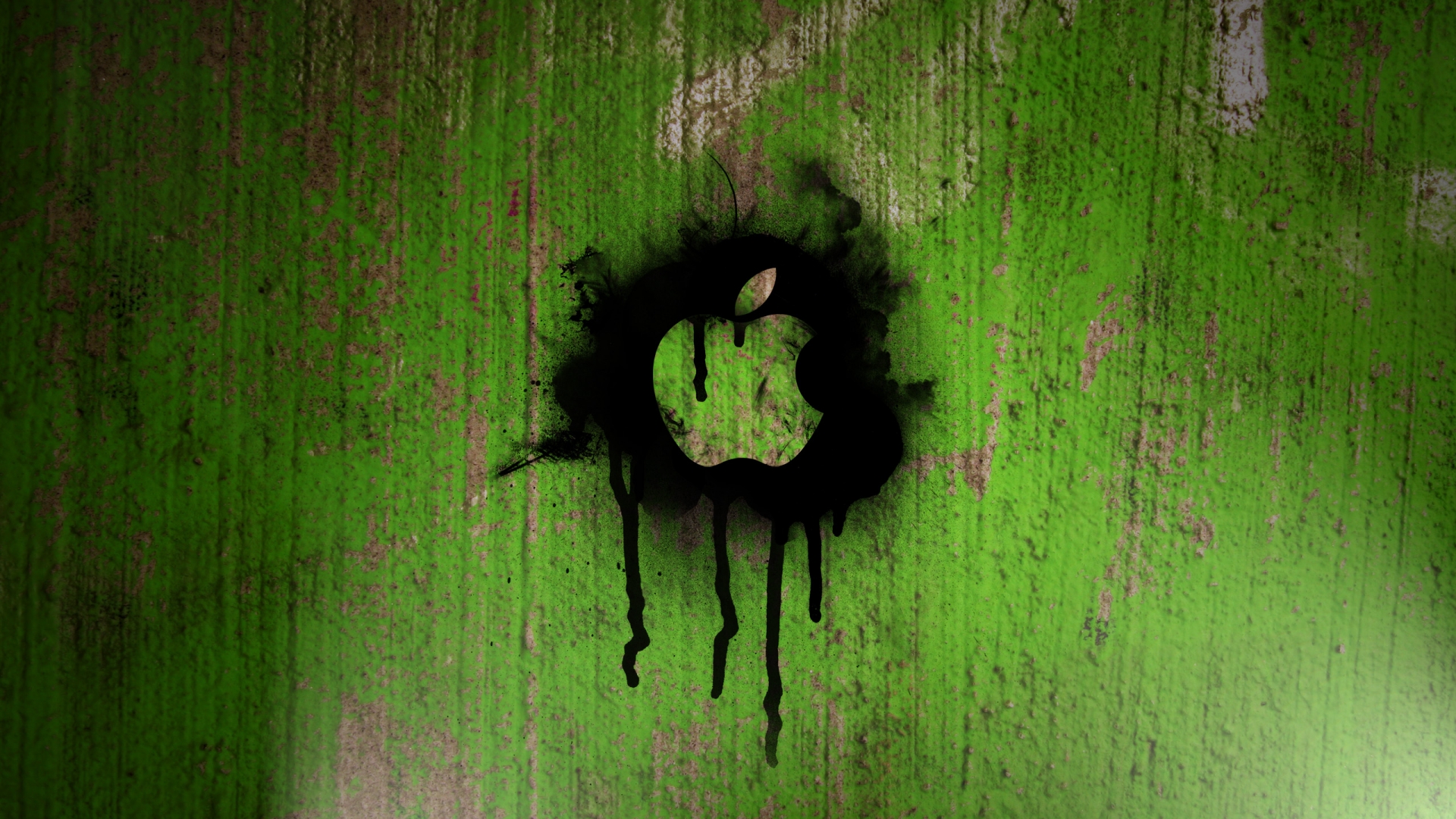 Apple Spray Paint wallpaper
