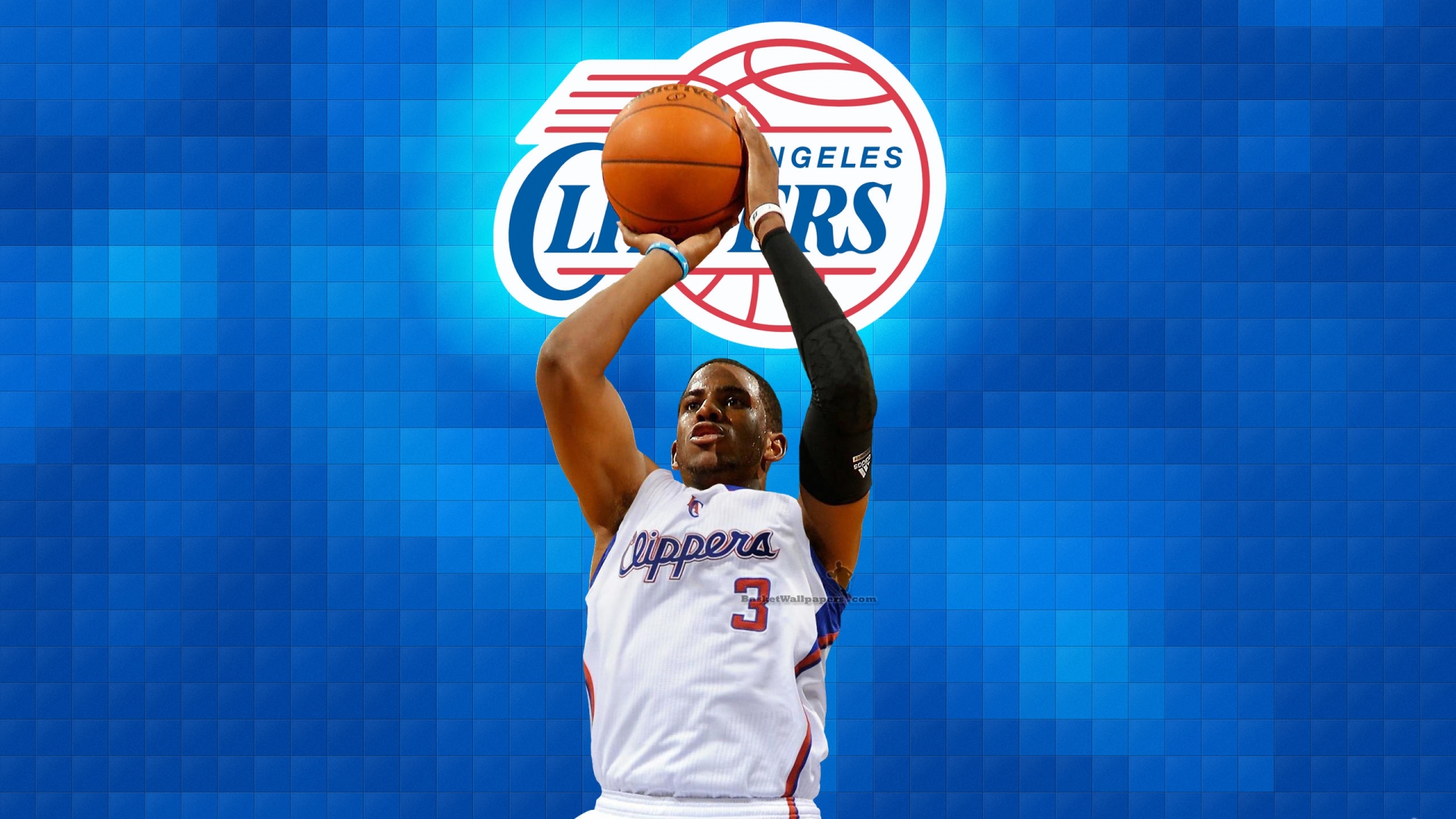 Chris Paul LA Clippers 2012 NBA Wallpaper