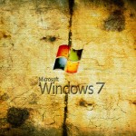 Worn Windows 7 Wallpaper