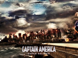 Captain America Destruction Wallpaper