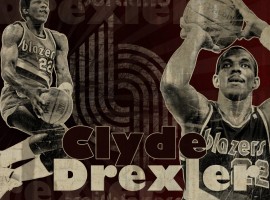 Clyde Drexler Blazers basket ball wallpaper