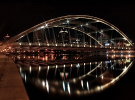 Stunning Reflective Bridge
