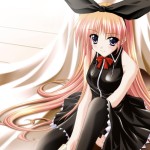 Black Dress HD Anime Image