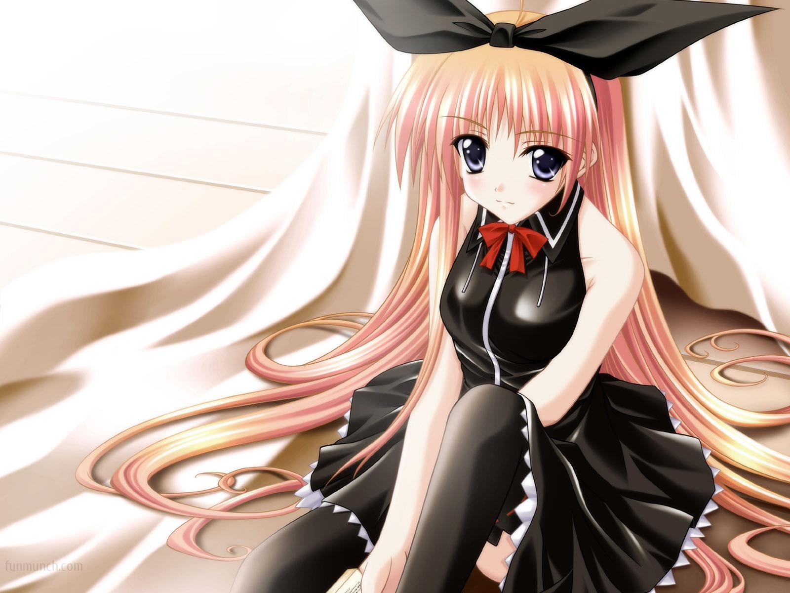 Black Dress HD Anime Image - HD Wallpapers