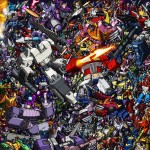 HD Collage of Transformers Desktop Background
