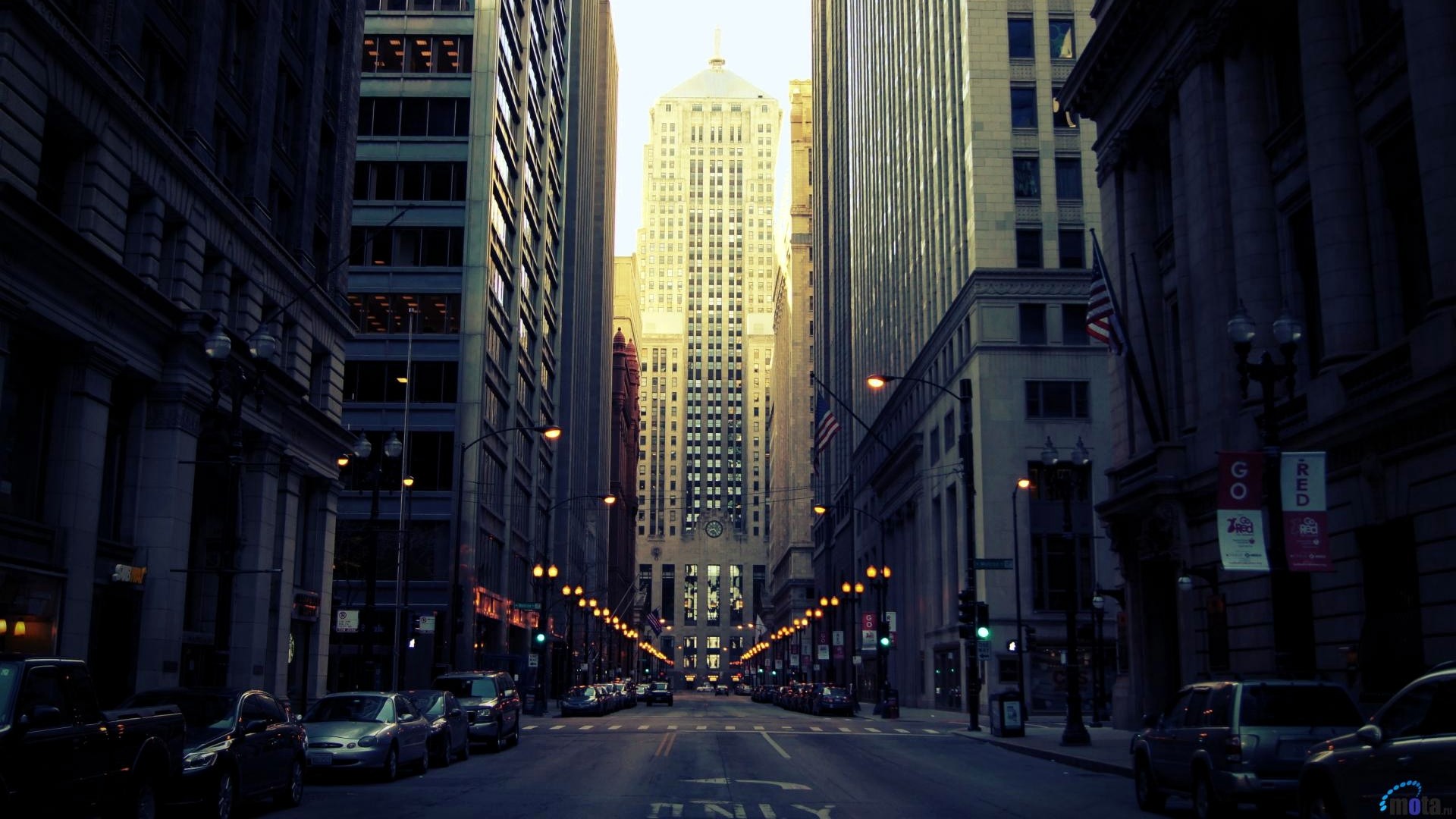 HD Streets of Chicago Wallpaper