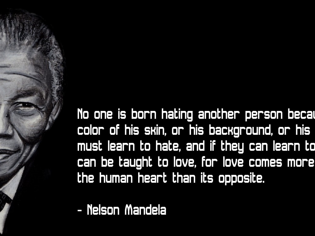 Inspirational HD Quote from Nelson Mandela High