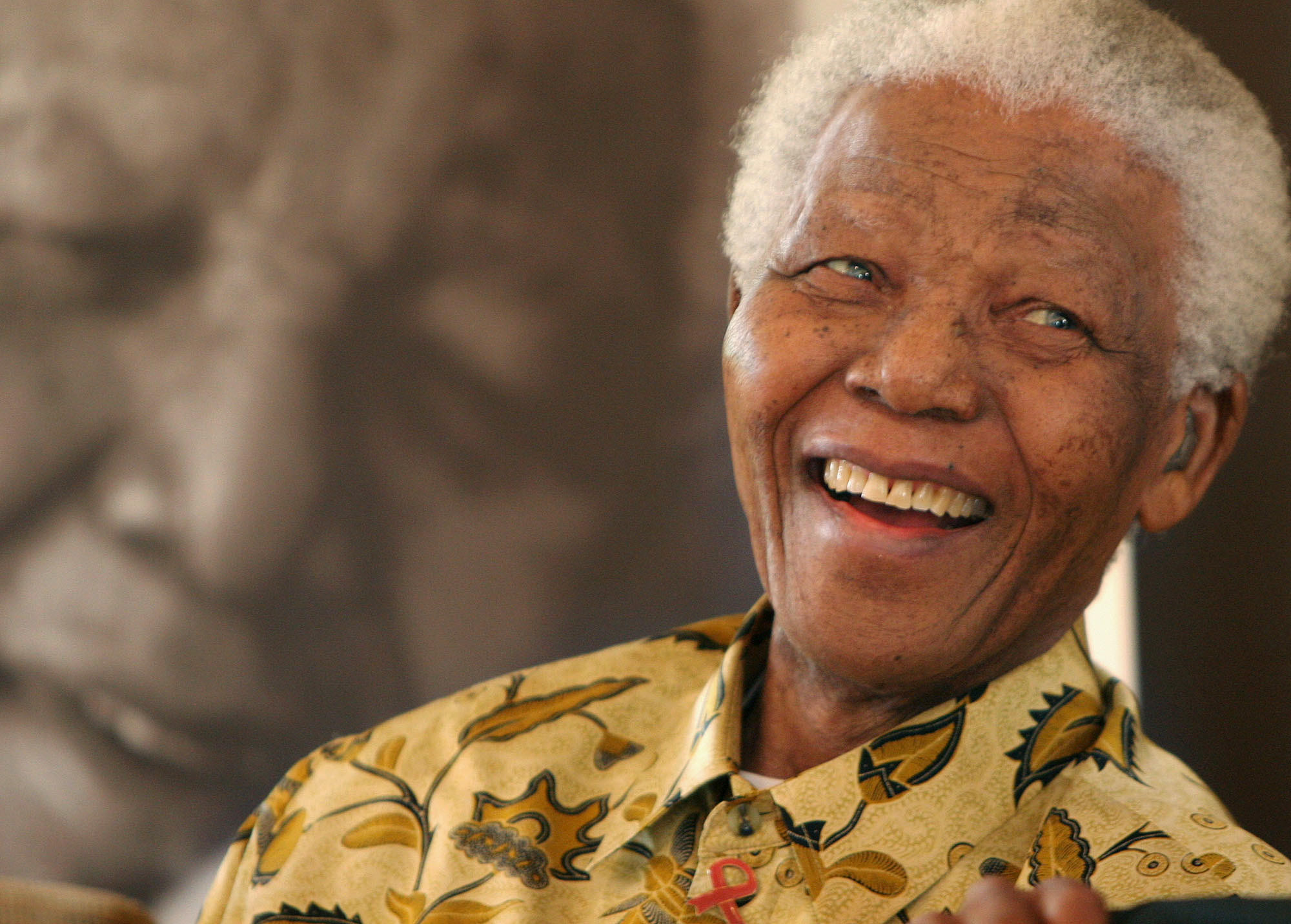 A Smile From Nelson Mandela