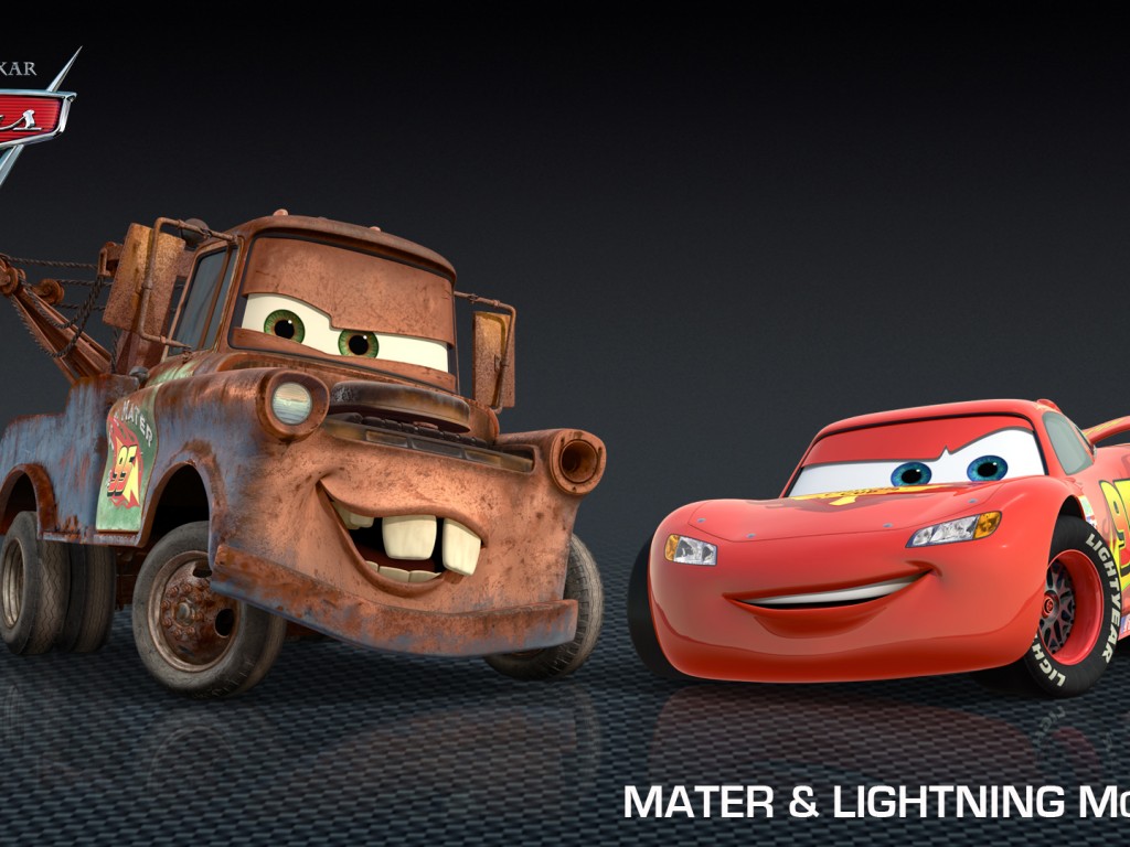 Mater  Lightning McQueen From Cars 2  HD Wallpapers
