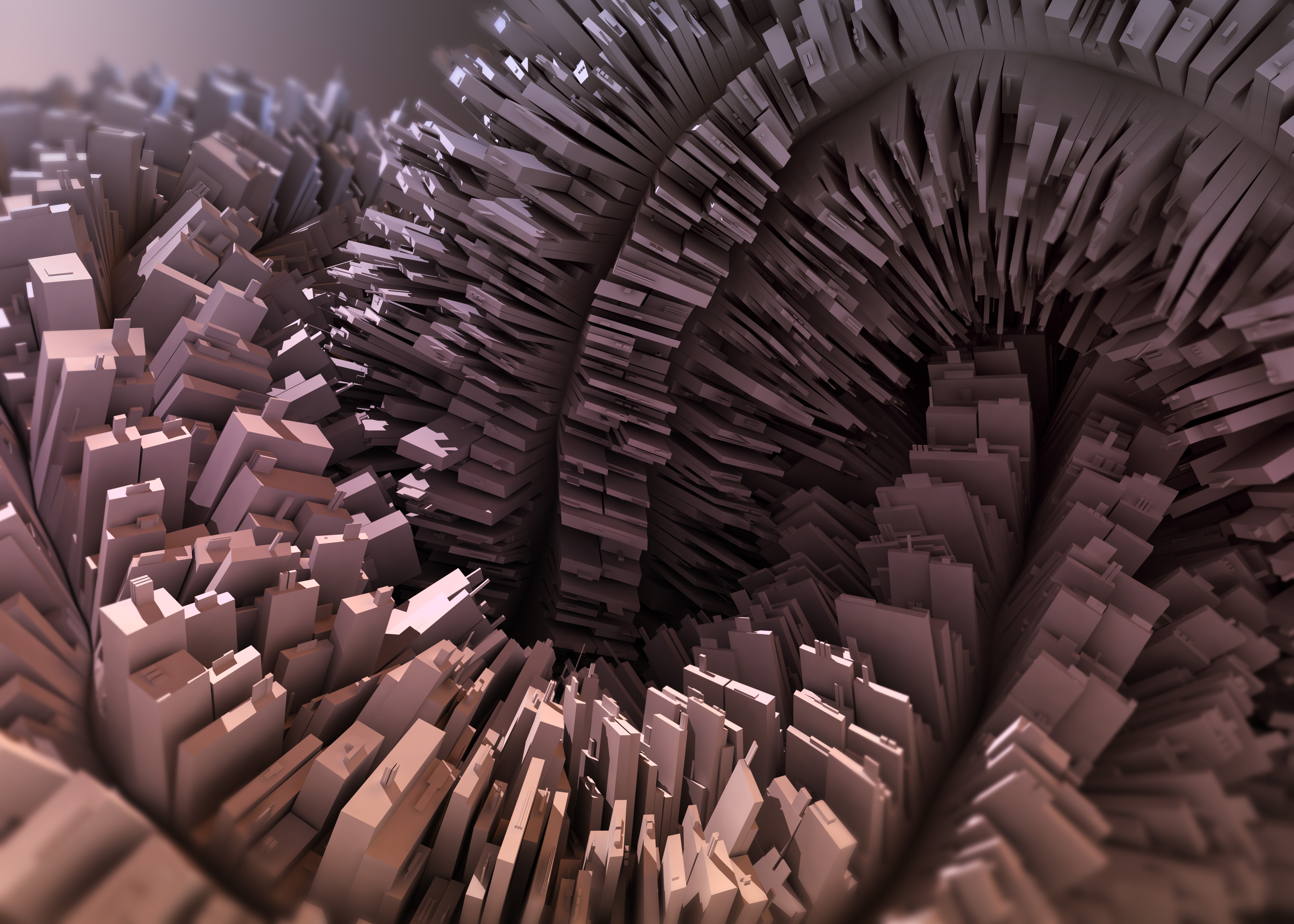 Awesome 3D HD Abstract Desktop Background