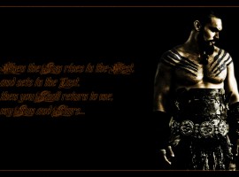 Game of Thrones Drogo Quote High Resolution Wallpaper