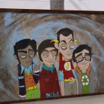 Painting of The Big Bang Theory