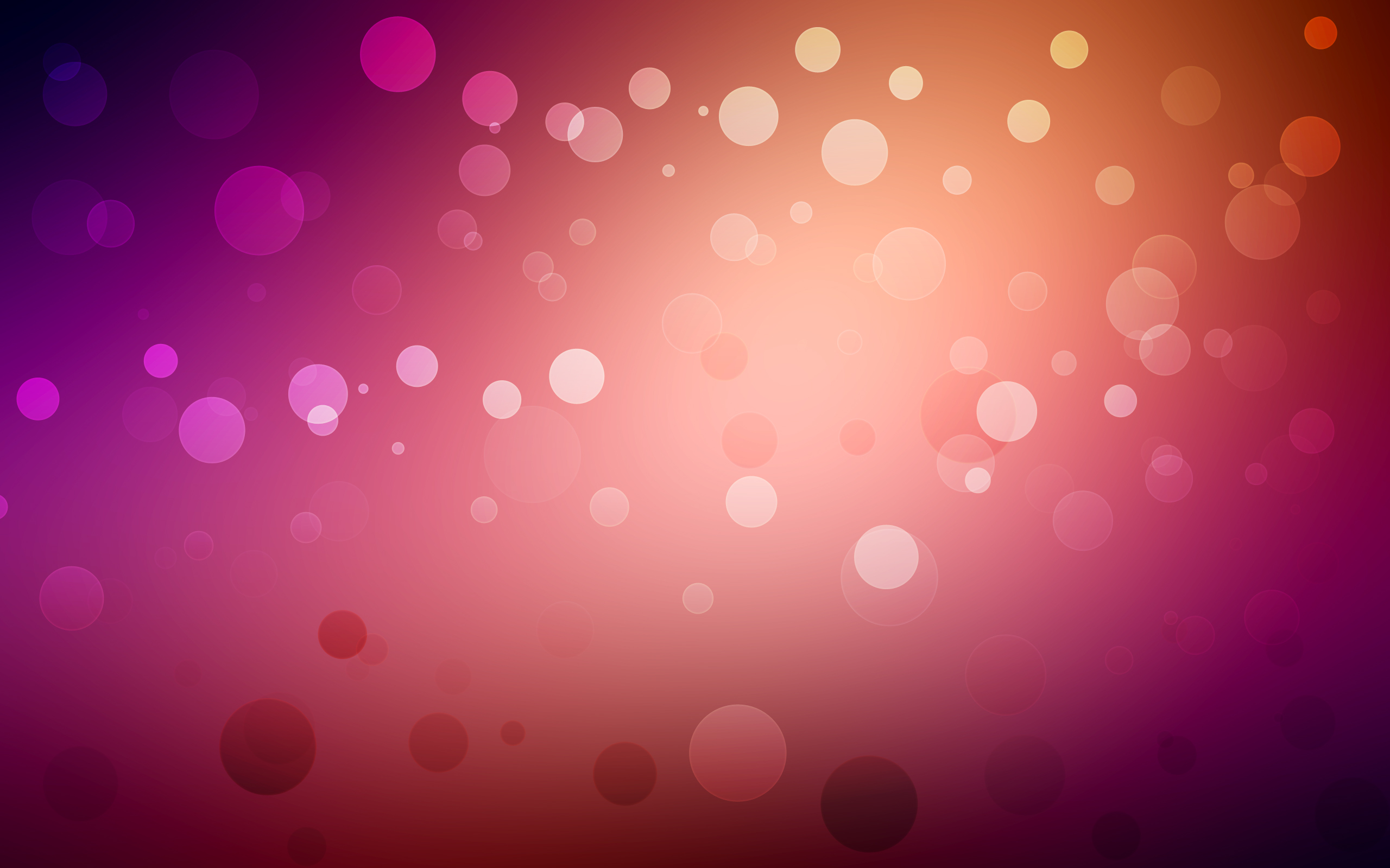 Abstract Purple and Red Dots