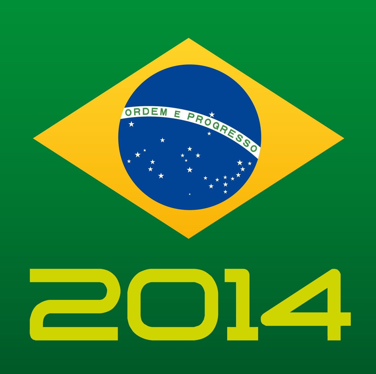 Flag of Brazil 2014 World Cup - High Definition, High Resolution HD ...
