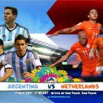 Argentina Vs Netherlands World Cup 2014 Semi-Finals