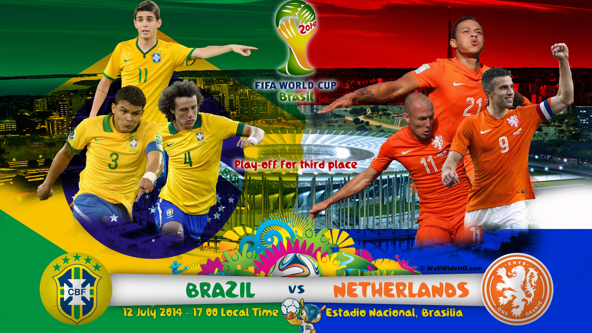 Brazil Vs Netherlands Third Place Decider