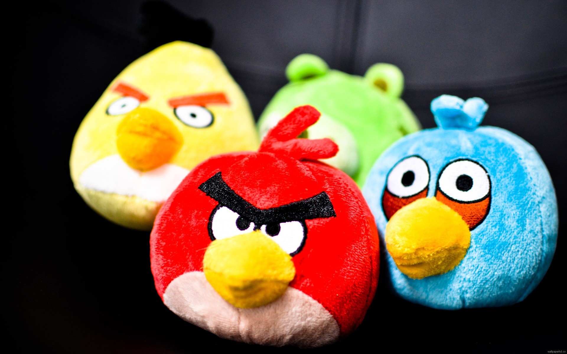 Plush Angry Birds Wallpaper