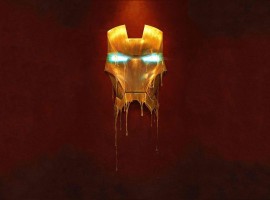 Melting Iron Man Mask