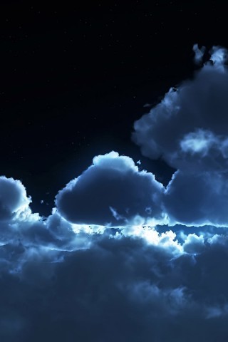 Night Sky Clouds Hd Wallpapers
