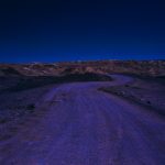Desert Road at Night Wallpaper